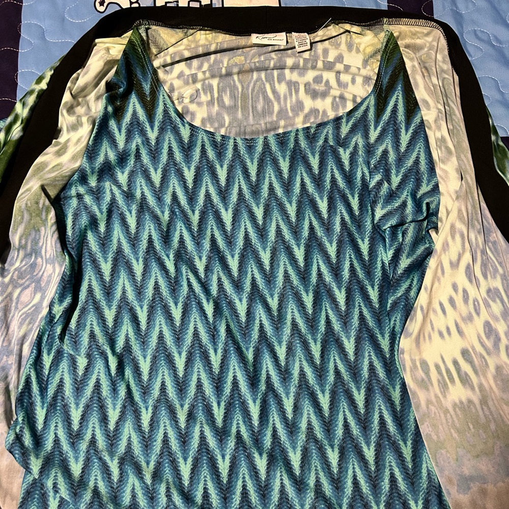 Kim Rogers Long sleeve w/ built in blouse